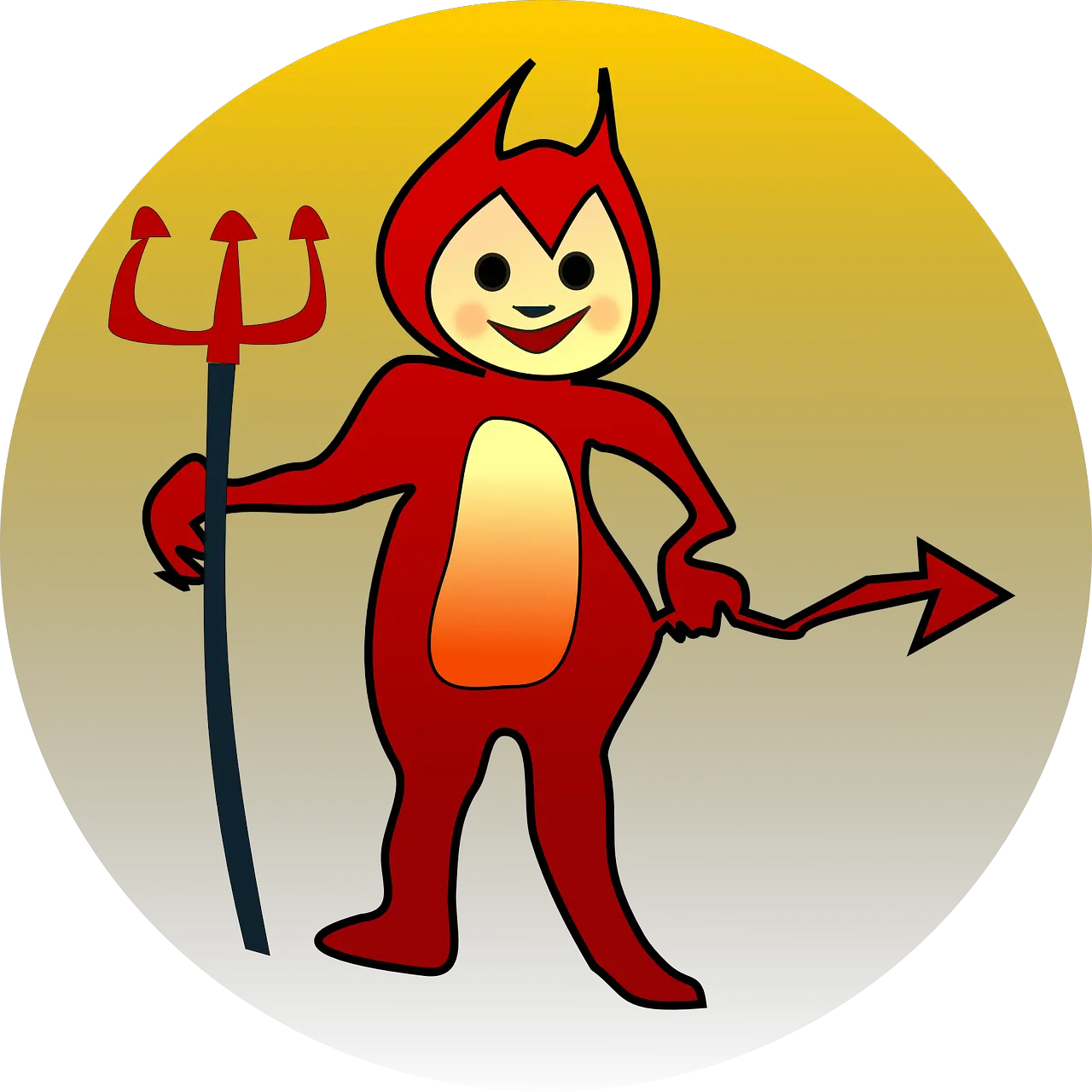 Devil Naughty Demon Naughty Clipart Png Trident Png