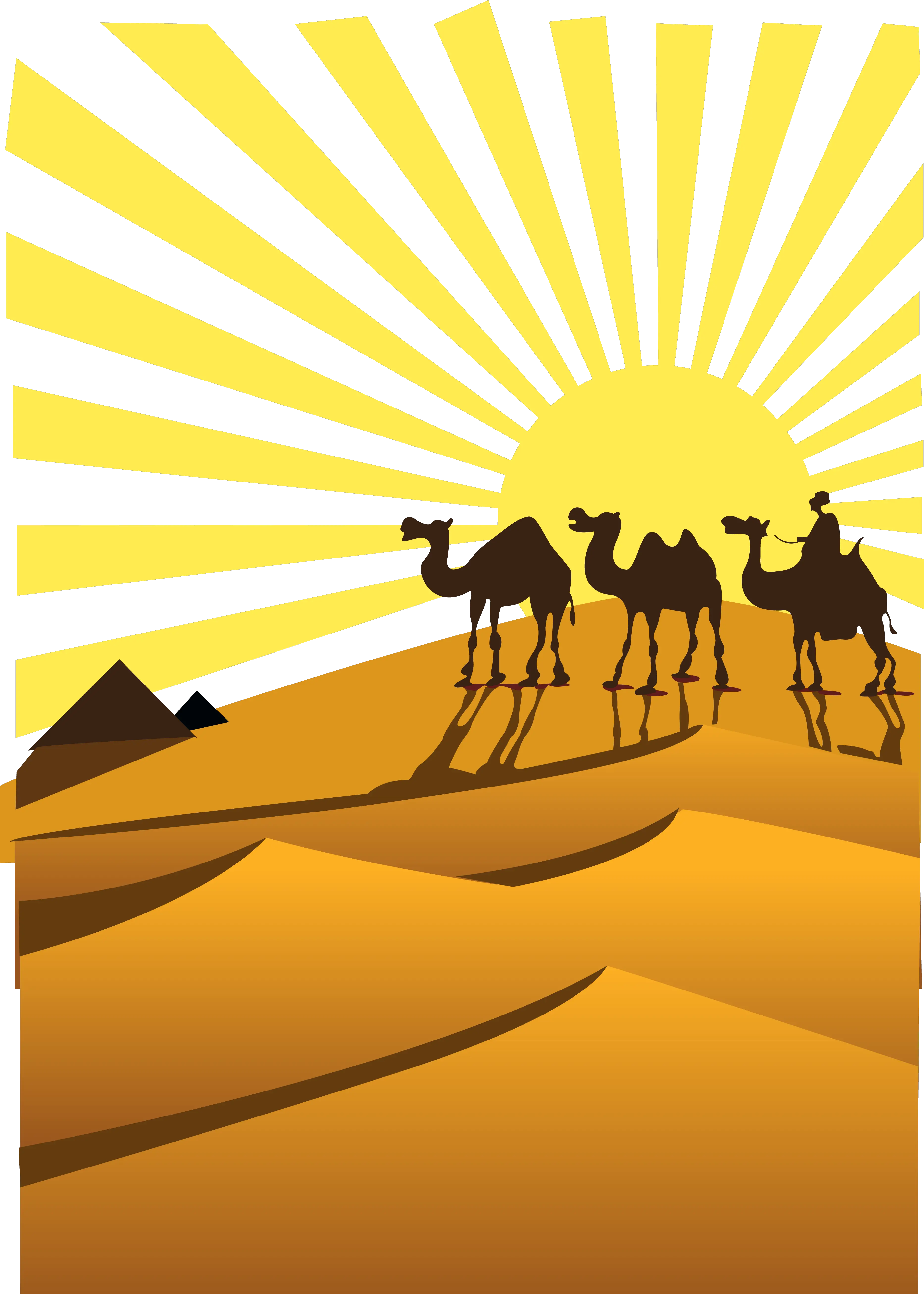 Camel Desert Clip Art Hd Png Download Sahara Desert Clipart Desert Png