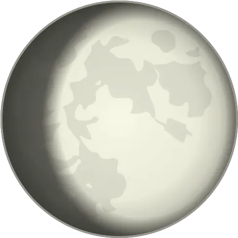 Waxing Crescent Moon Symbol Id 11589 Emojicouk Earth Png Phantom Dancer Icon