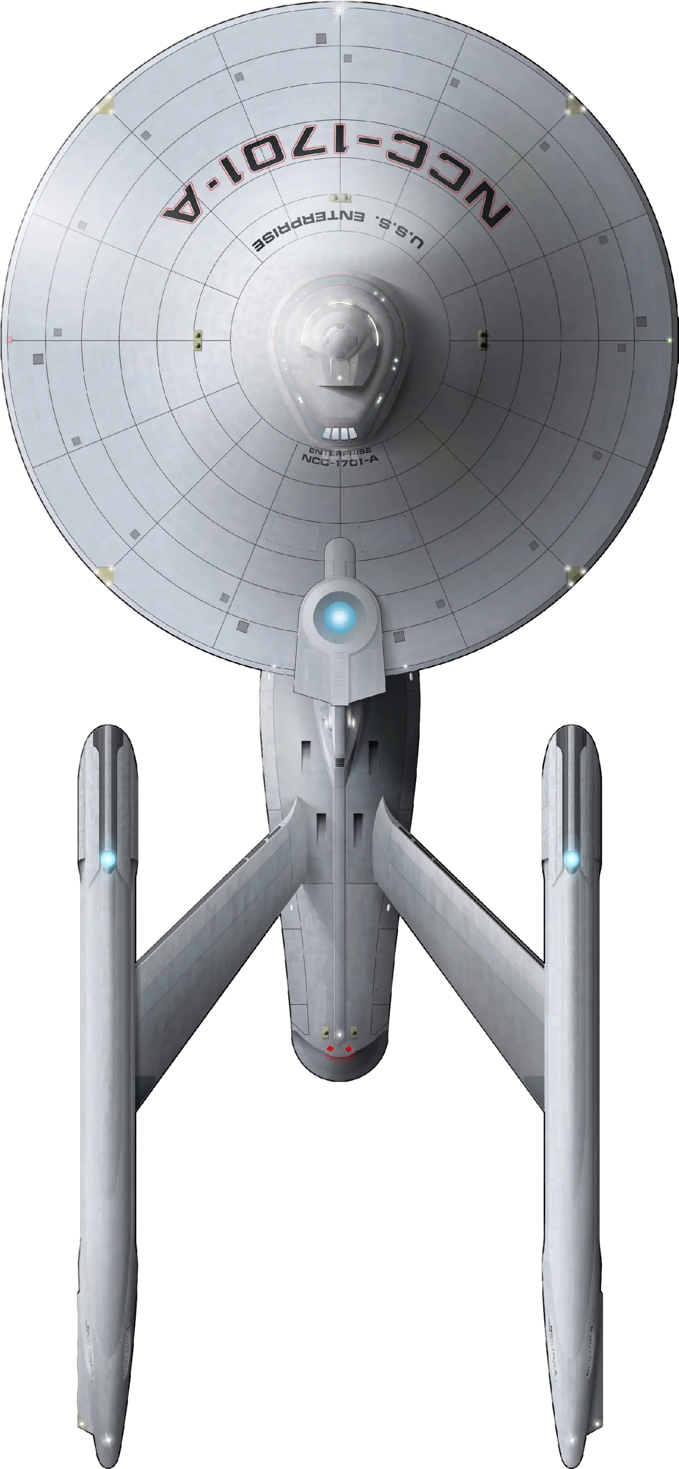 Enterprise 1701 Starship Enterprise Top View Png Uss Enterprise Png