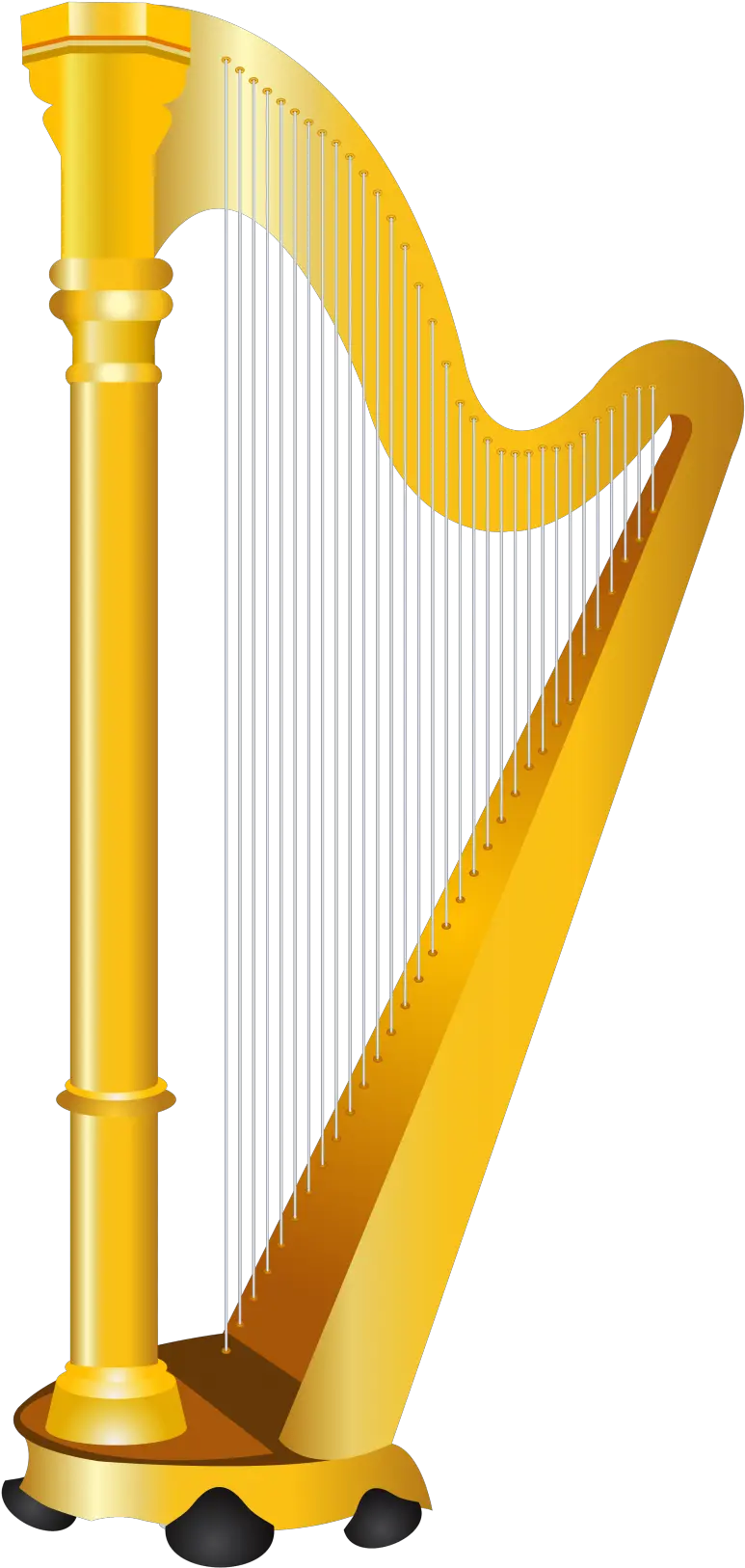 Harp Png Image Golden Harp Jack And The Beanstalk Harp Png