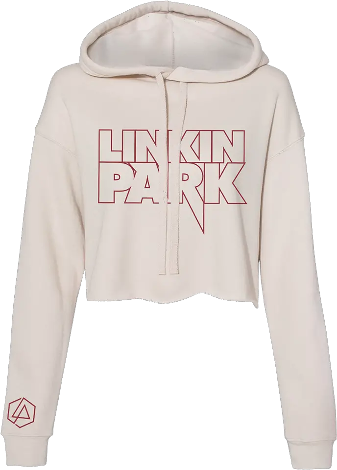 Lp Logo Crop Hoodie Cropped Linkin Park Png Lp Logo