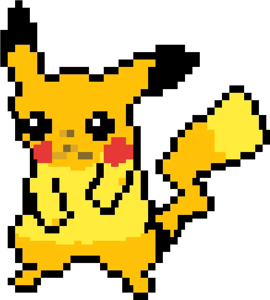 Pikachu Sprite Video Games Raichu Gif Png