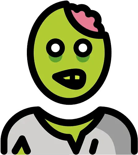 Zombie Emoji Clipart Clip Art Png Download Full Size Zombie Icon Png