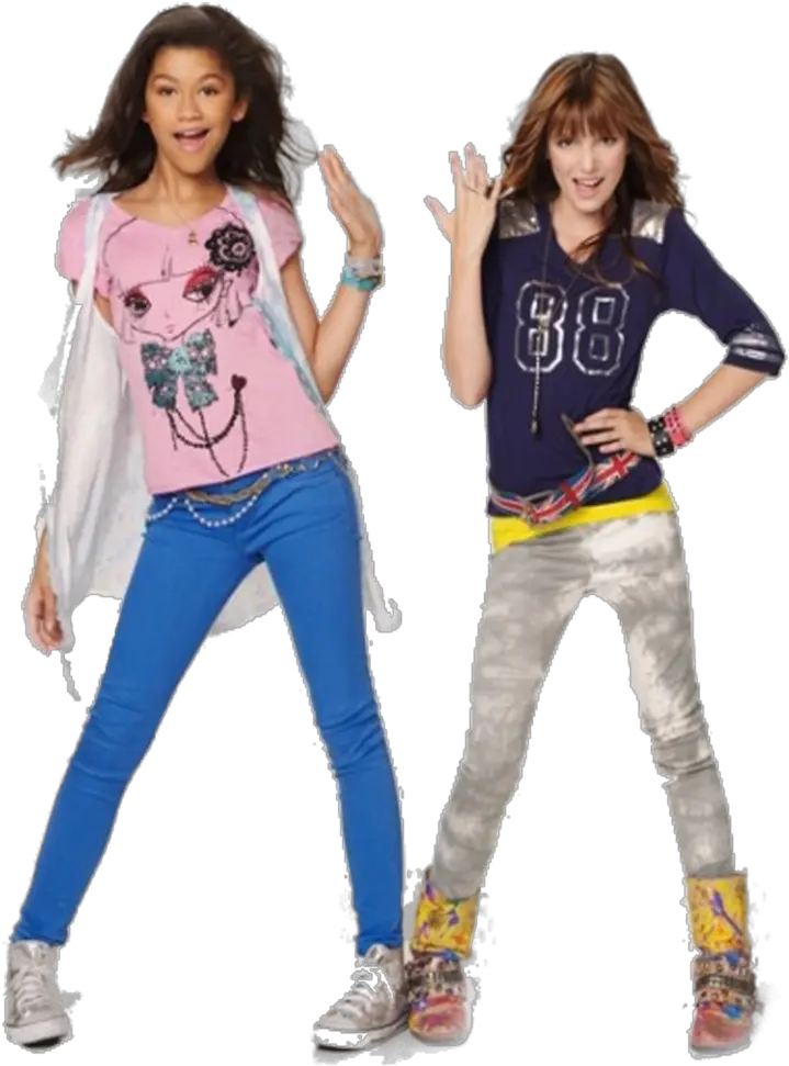 Zendaya Cool Outfits Girl Fashion Style Zendaya And Bella Thorne Png Zendaya Png