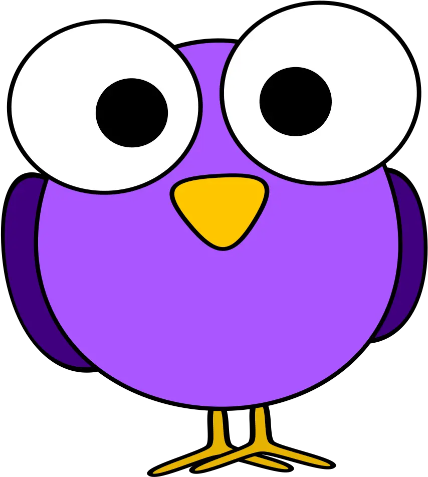 Googly Eye Bird Png Image With No Cartoon Birds With Big Eyes Googly Eye Transparent