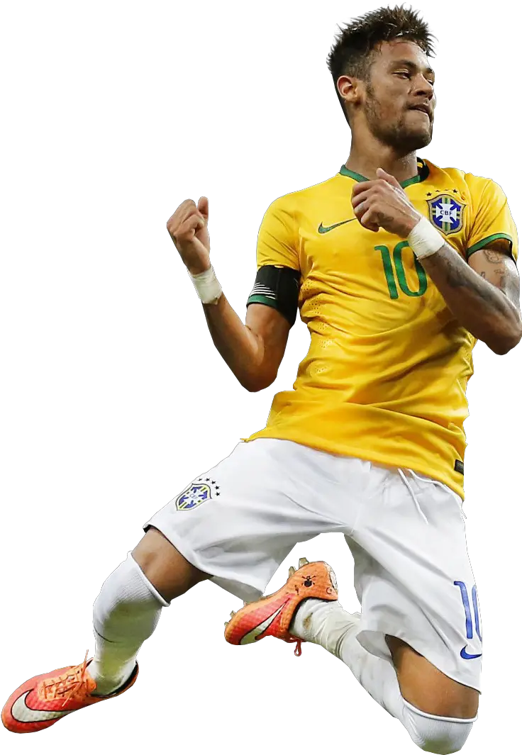 Neymar Football Render 8825 Footyrenders Neymar Brazil Png Neymar Png