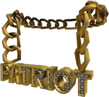 Download Hd Goldlika Patriot Patriot Transparent Png Chain Patriot Png