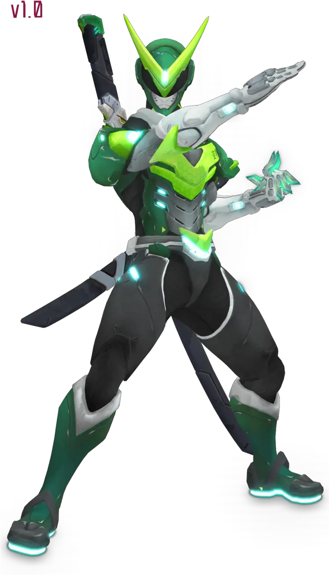 Togekisspika35 Overwatch Genji Skin Png Genji Png