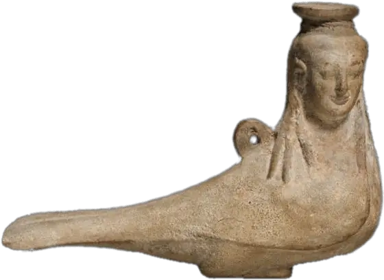 Small Statue Of Greek Siren Transparent Png Stickpng Artifact Greek Png