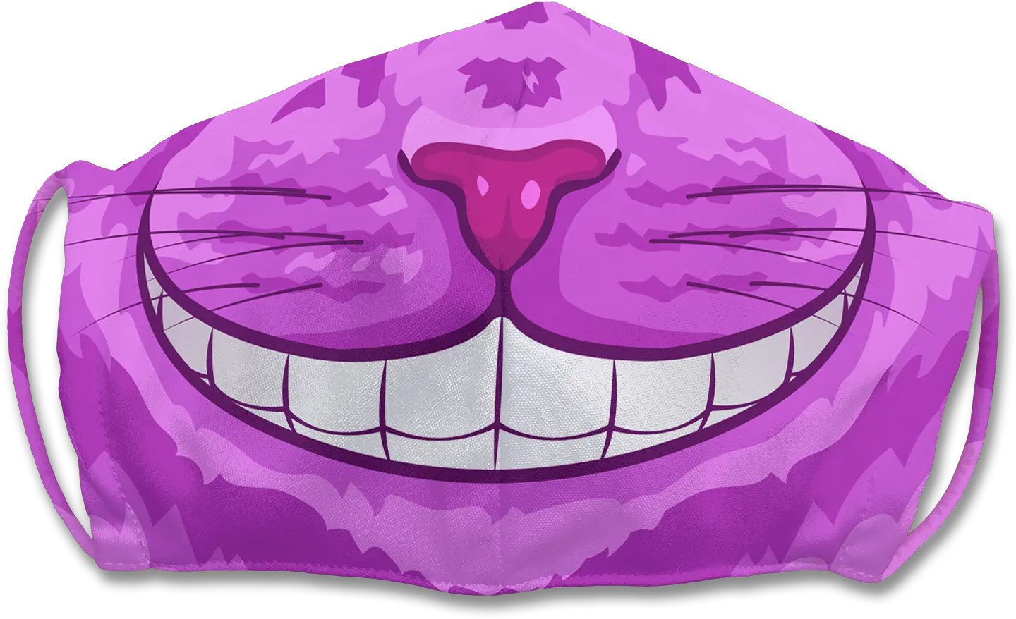 Adjustable Cheshire Cat Face Mask Happy Png Cheshire Cat Smile Png