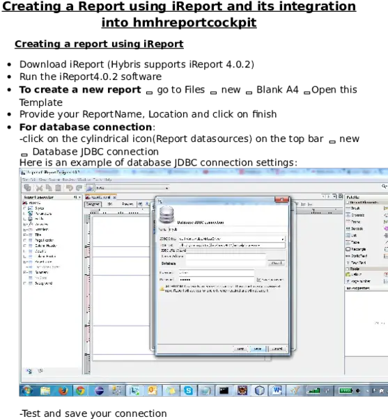Doc Creating A Report Using Ireport And Its Integration Vertical Png New Report Icon