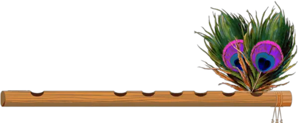 Krishna Flute Janmashtami Flower Plant For Horizontal Png Flute Transparent