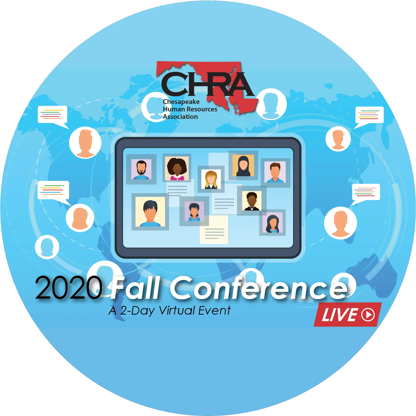 Chra 2020 Fall Conference Recordings Chesapeake Human Virtual Socializing Png Misc Item Icon