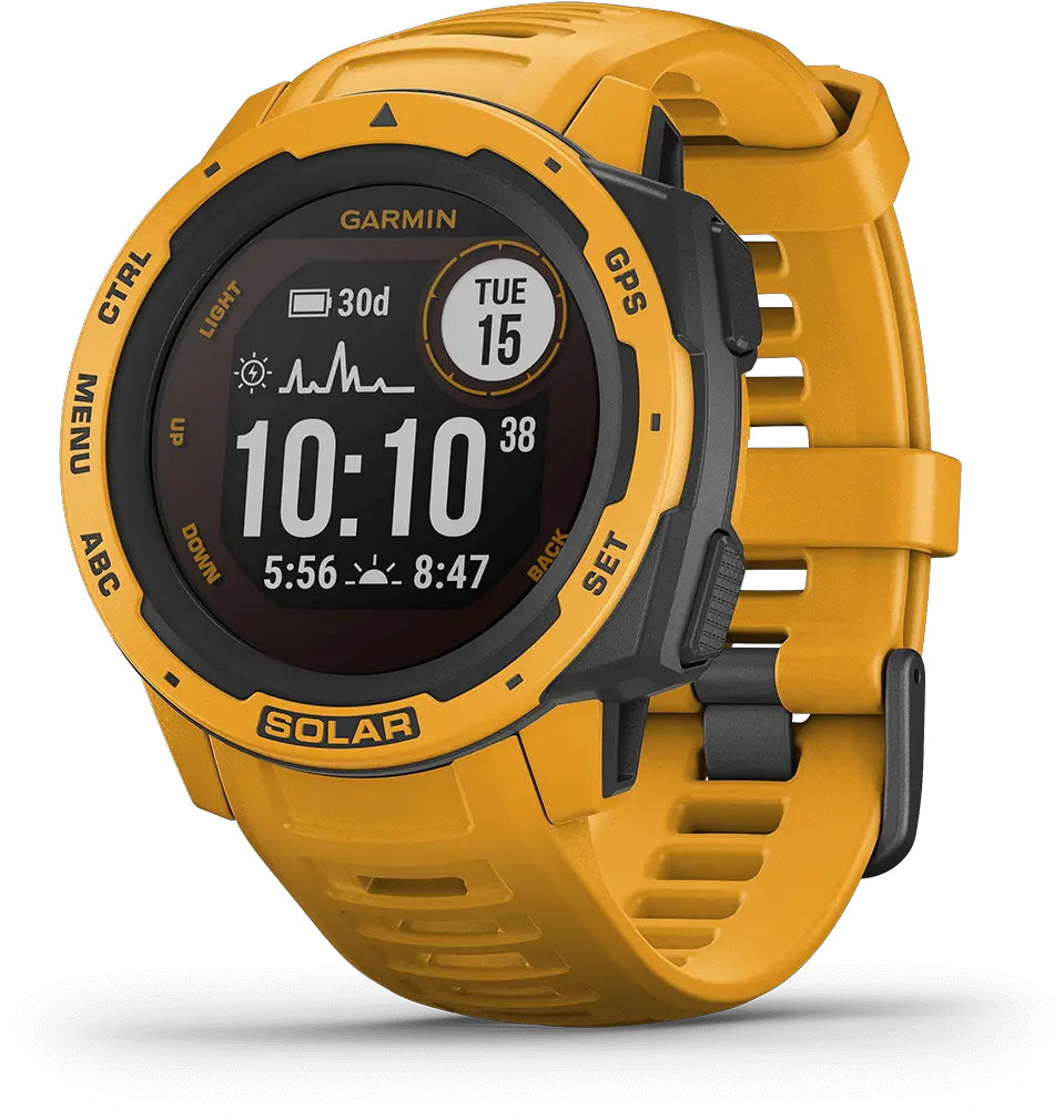 Instinct Solar Sports U0026 Fitness Products Garmin Hong Garmin Instinct Solar Sunburst Png Ember Moon Png