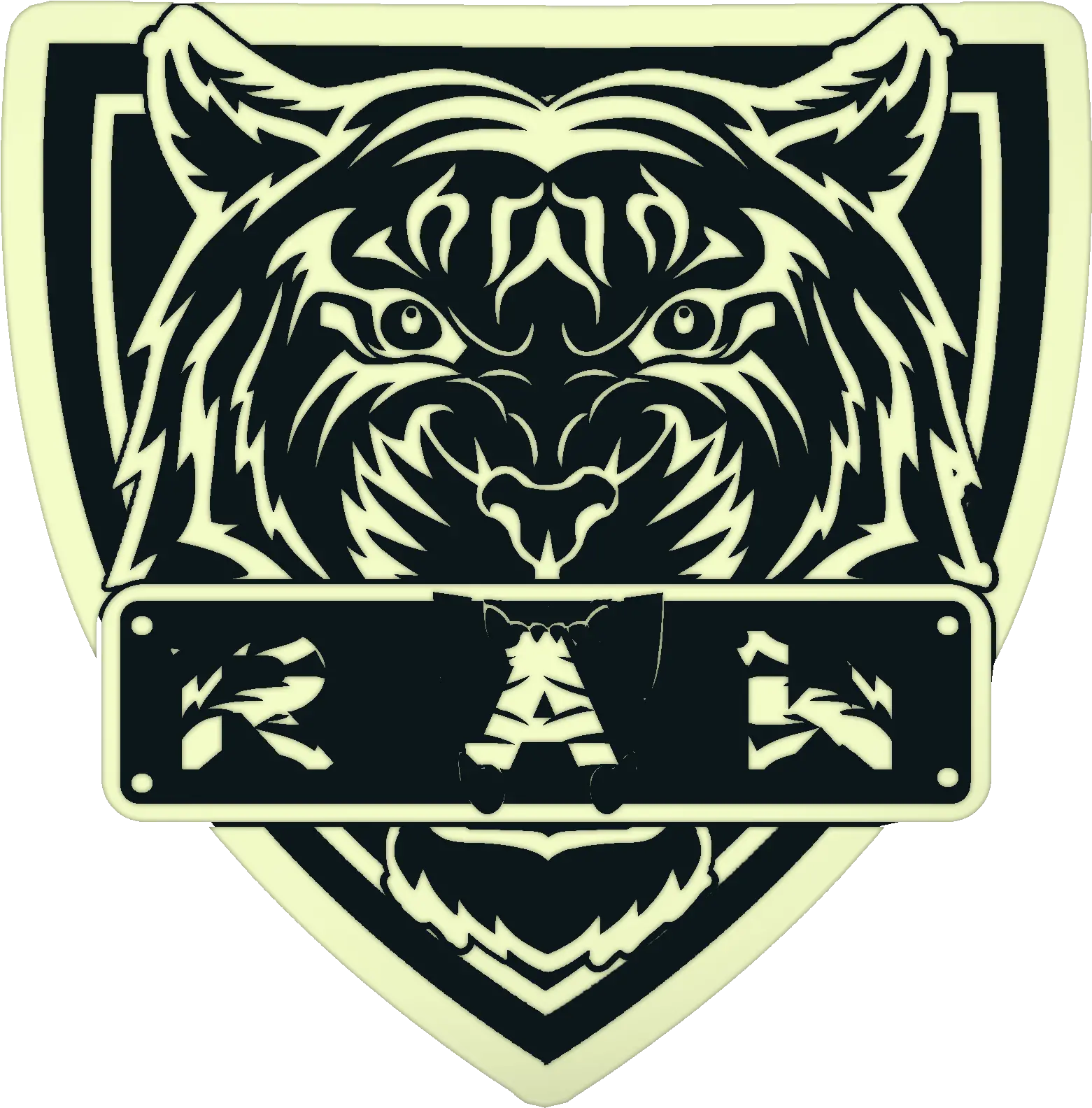 Download Raw Logo Laliga Saraswati Strips Pvt Ltd Full Gold Fierce Tiger Png La Liga Logo Png