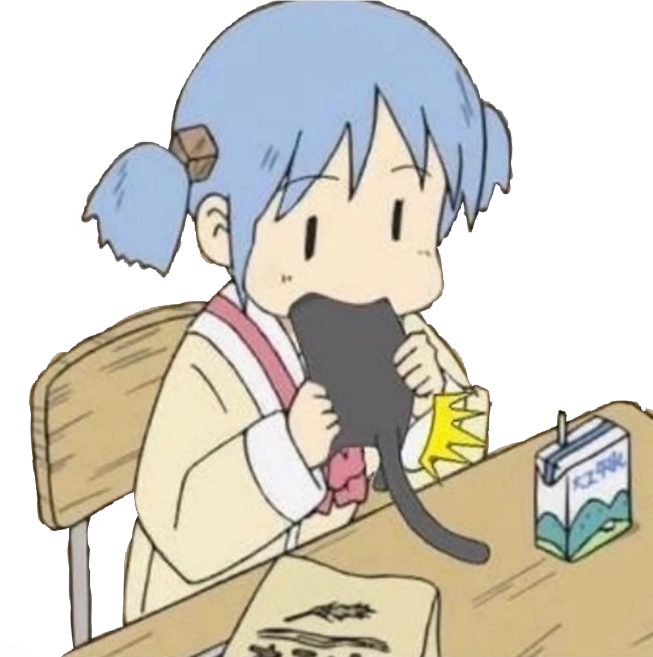 The Most Edited Nichijou Mio Png Nichijou Icon