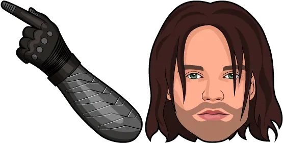 Winter Soldier Bucky Barnes Cursor Captain America Corsur Png Winter Soldier Transparent