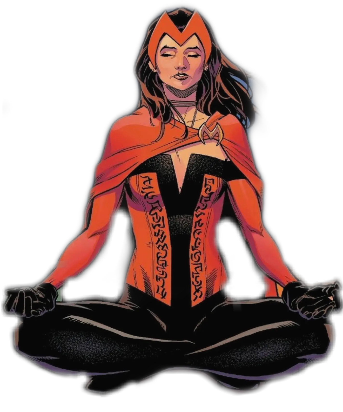 Scarletwitch Witch Wandamaximoff Sticker By Emiliano Scarlet Witch Pfp Png Wanda Maximoff Transparent