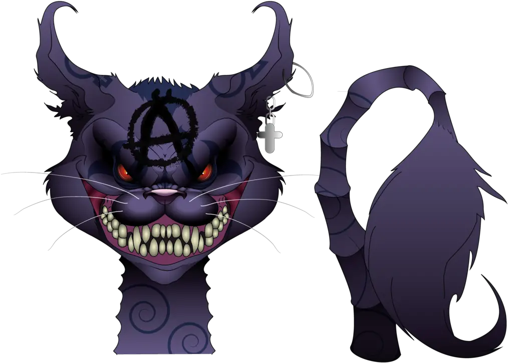Cheshire Cat Vector By Pyc Art Creepy Cheshire Cat Cheshire Cat Art Png Cat Vector Png png