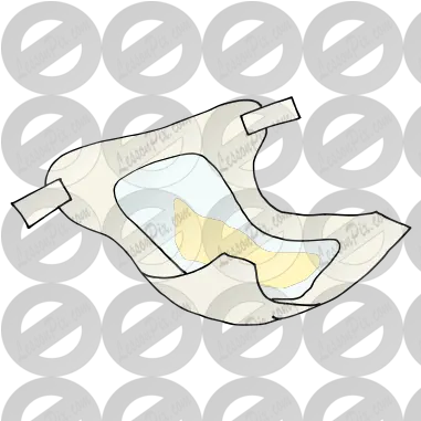 Wet Diaper Picture For Classroom Therapy Use Great Wet Dirty Png Wet Icon