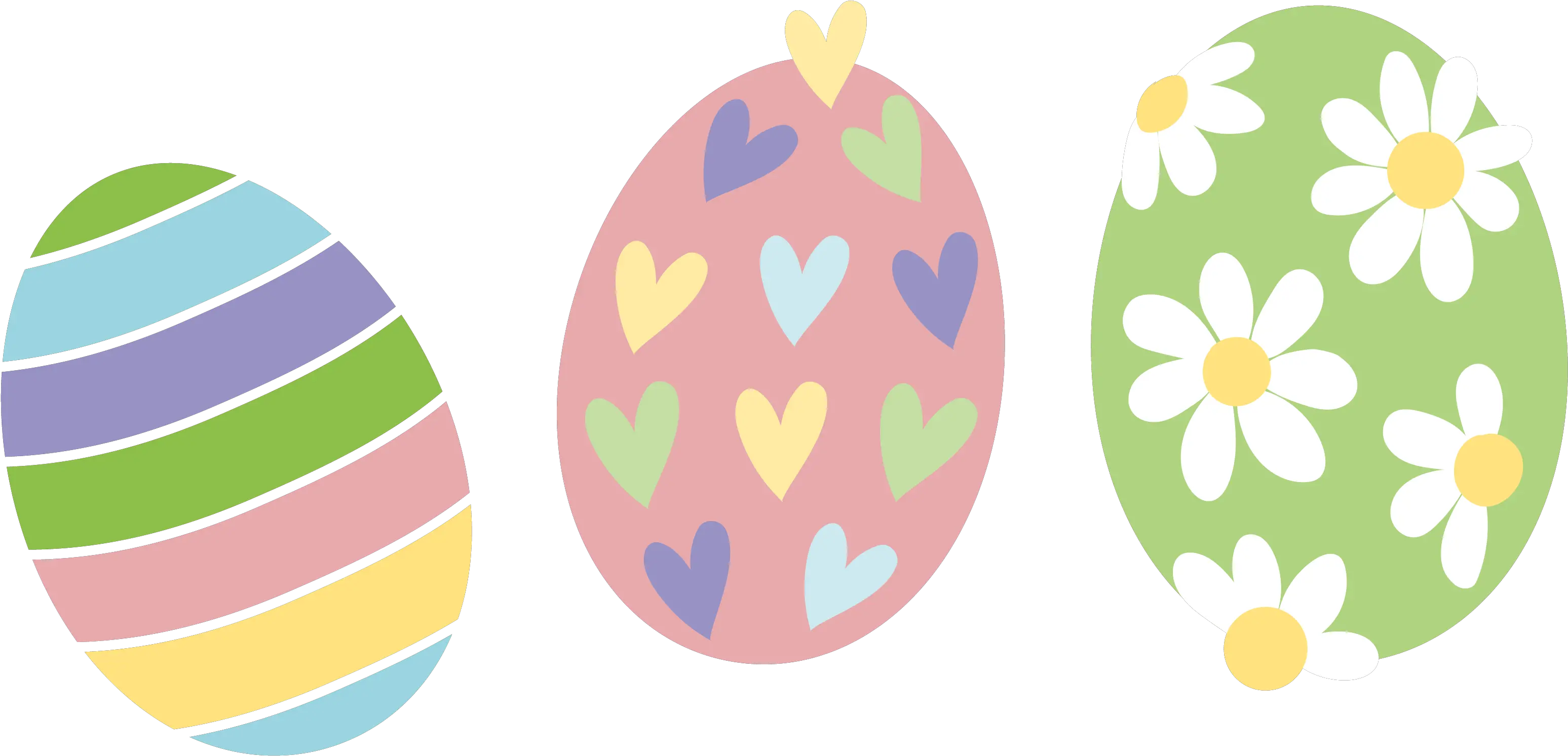 Easter Bunny Egg Vector Color Easter Eggs Three Png Easter Egg Vector Png Easter Egg Transparent png
