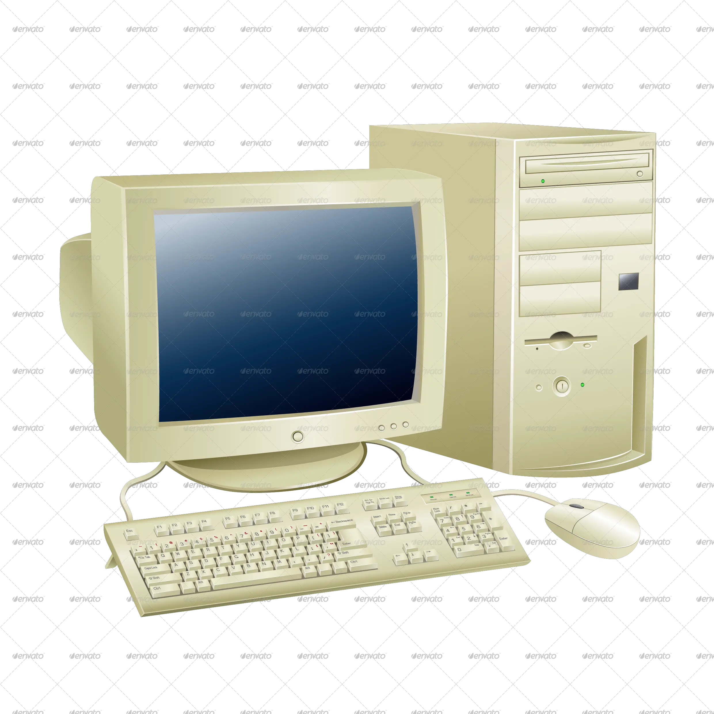 Retro Computer Transparent Background Old Computer Png Computer Transparent Background png