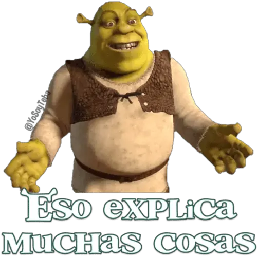 Shrek 1 Stickers De Shrek Png Shrek Png