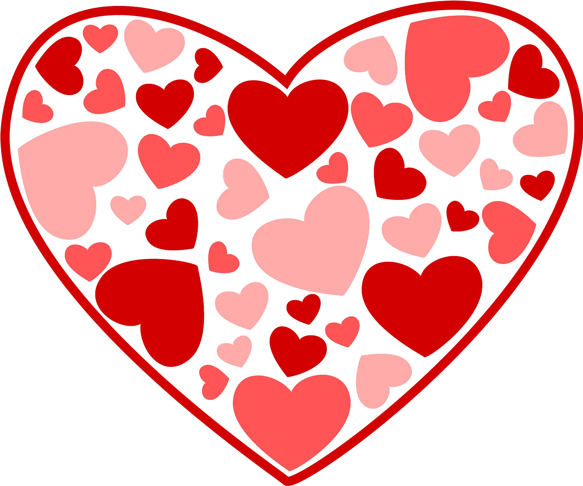 Heart Of Hearts Clipart Valentine Heart Clipart Free Png Hearts Clipart Png png
