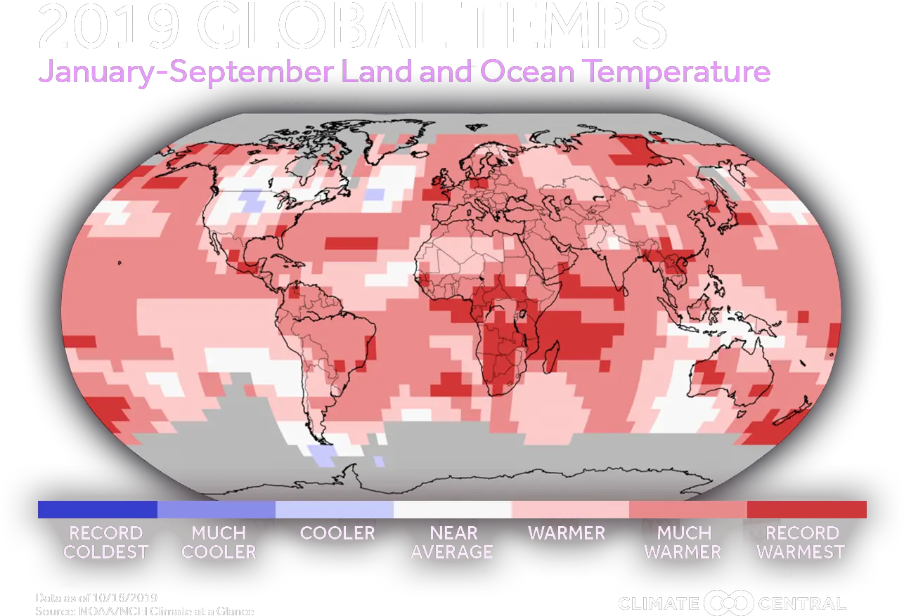 2019 Global Temperatures Update September Warmth Climate Language Png September Png