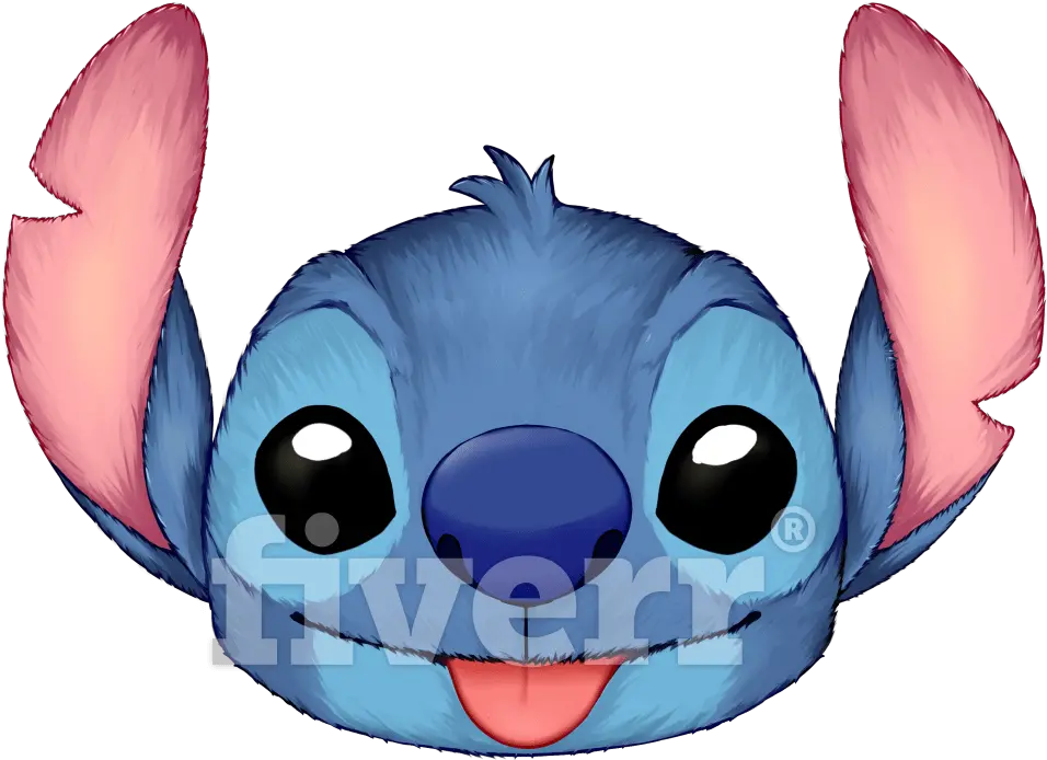 Lilo And Stitch Cute Dibujo Cara De Stich Png Stitch Png