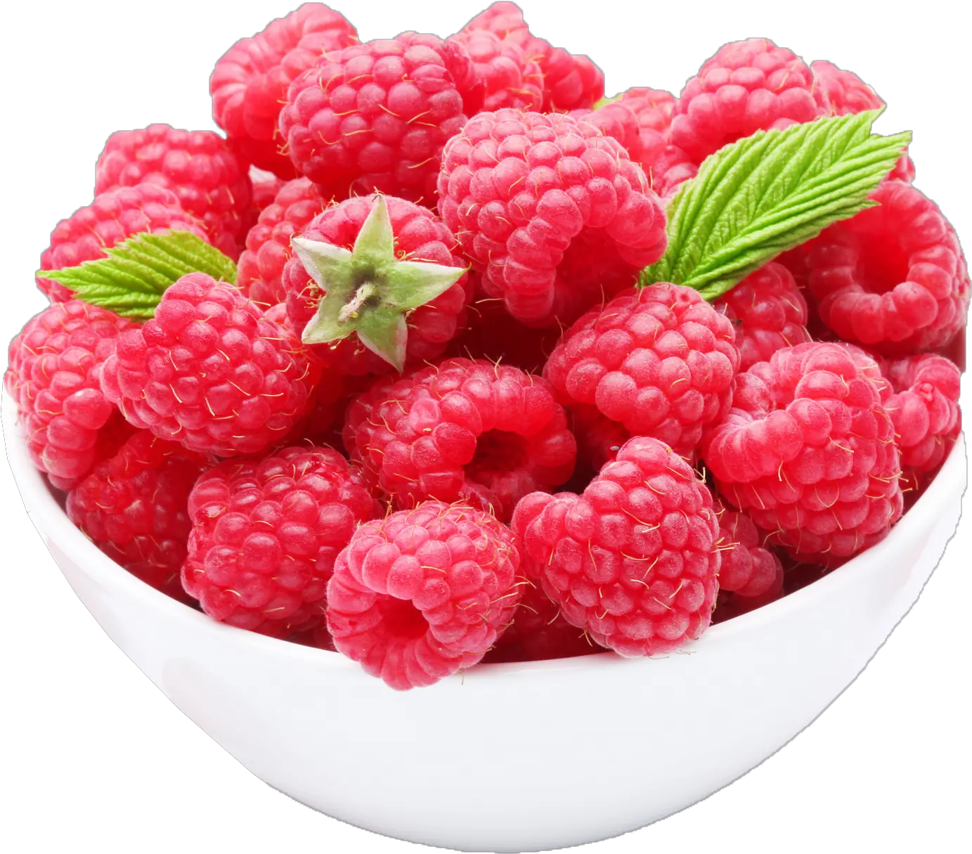 Raspberries In A Bowl Png Image For Free