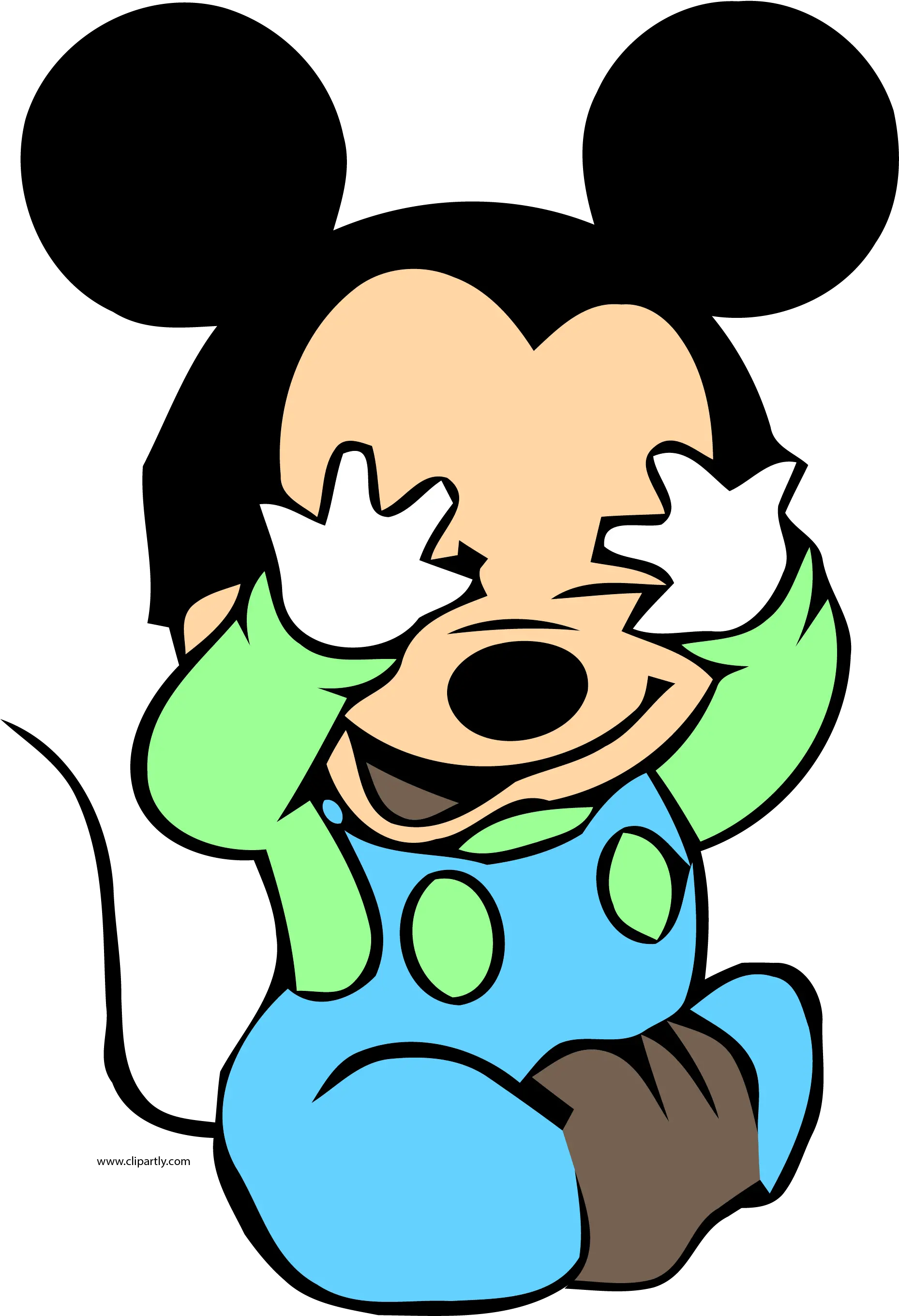 Baby Mickey Blind Mans Bluff Clipart Png Mickey Mouse Baby Clipart Mickey Mouse Baby Baby Mickey Png png