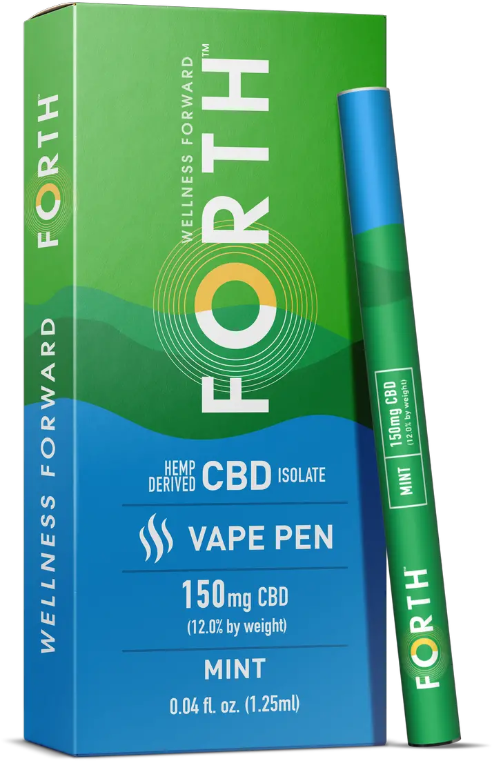 Cbd Mint Vape Pen 2 Count Vertical Png Juul Transparent Background