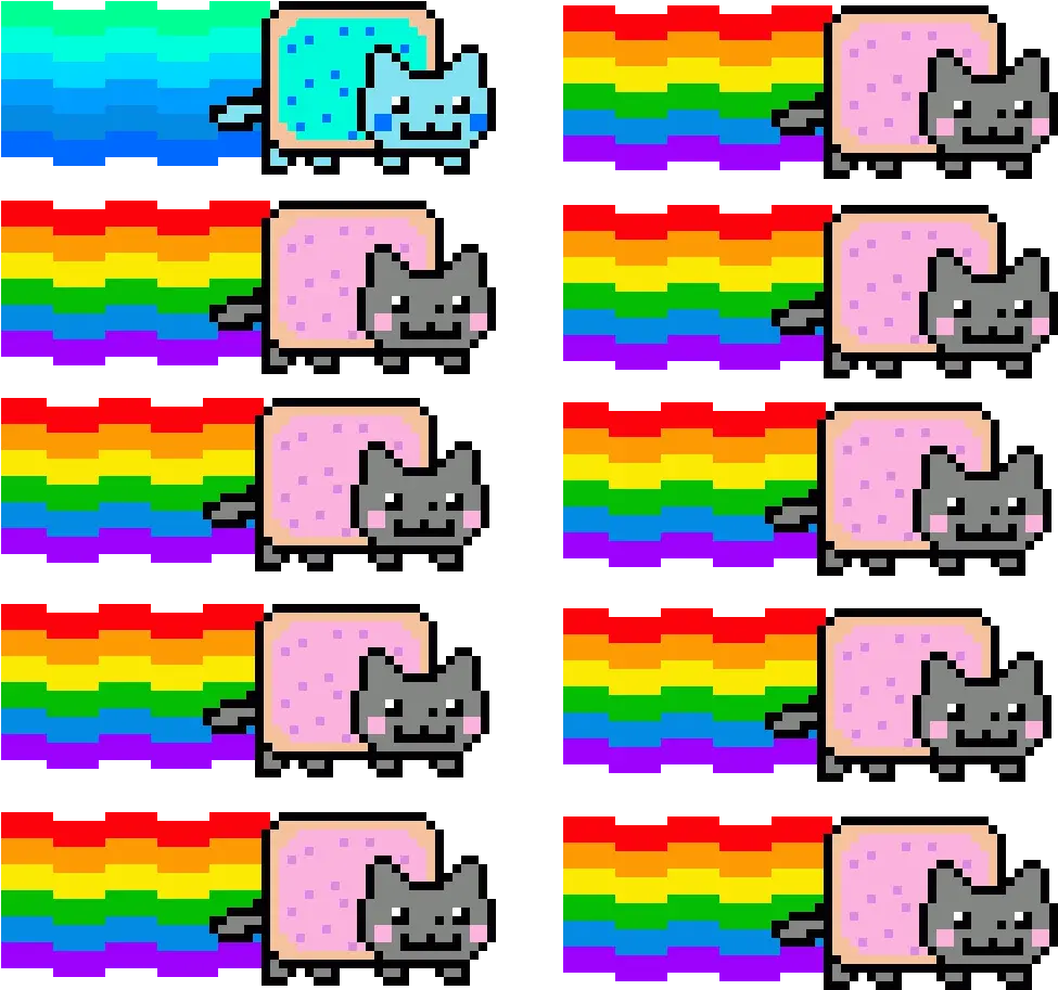 Nyan Cat Transparent Png Nyan Cat Clipart Blueberry Nyan Nyan Cat Designs Cat Clipart Transparent png