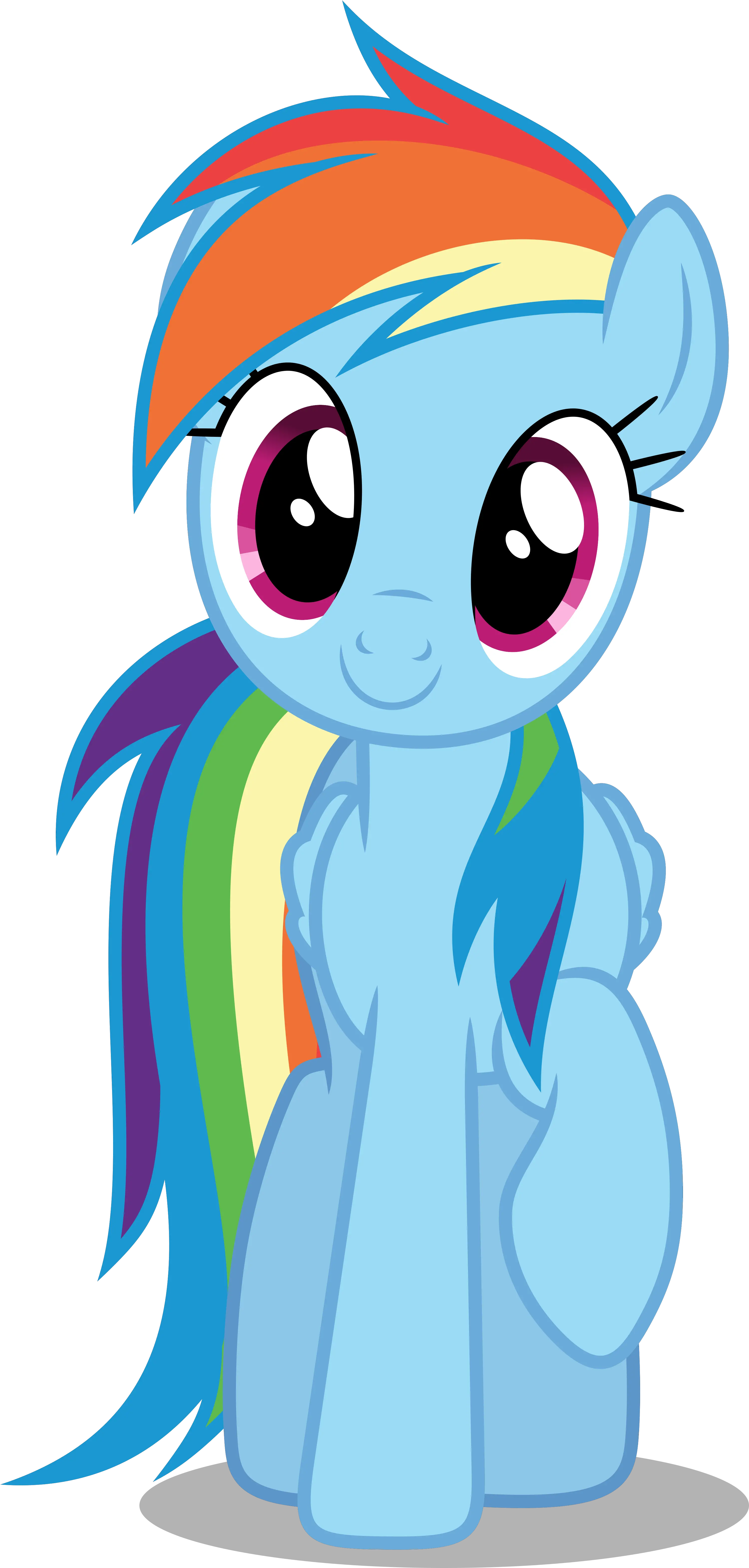 Download Vector Mlp Rainbow Dash Hug Png Image With No Mlp Rainbow Dash Vector Hug Png