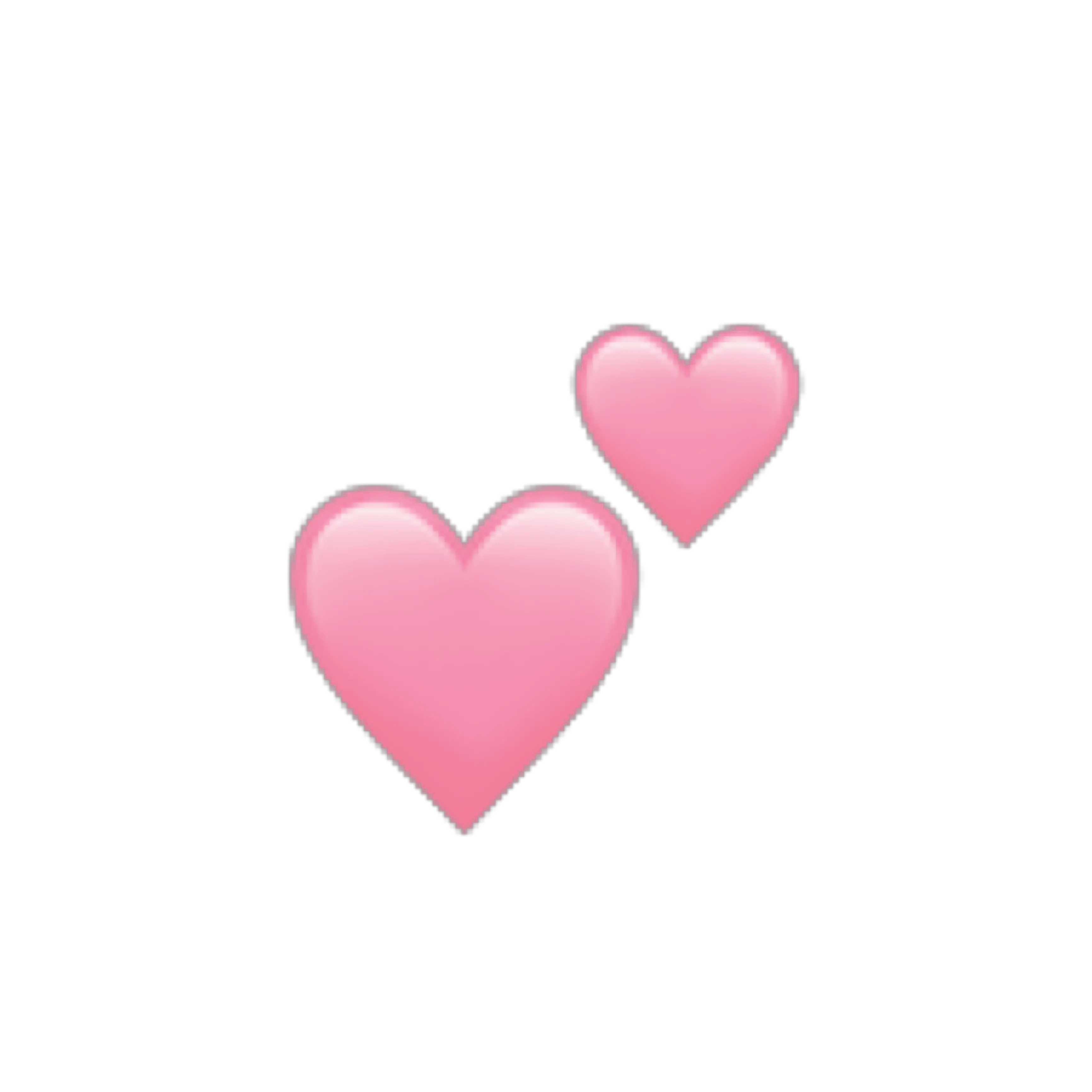 Download Hd Pink Heart Aesthetic Hearts Heartemoji Cute Background Heart Emoji Png Transparent Heart Transparent png