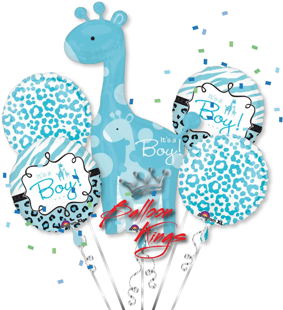 Download Hd Its A Boy Giraffe Bouquet Its A Boy Balloon Clipart Hd Transparent Png Its A Boy Png