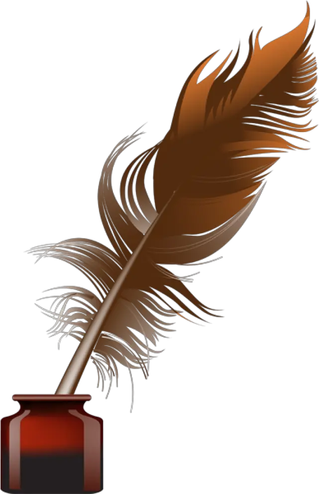 Feather Pen Png Feather And Ink Png Quill Pen Png