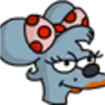 Ms Mouse The Simpsons Tapped Out Wiki Fandom Dot Png Cute Lung Icon