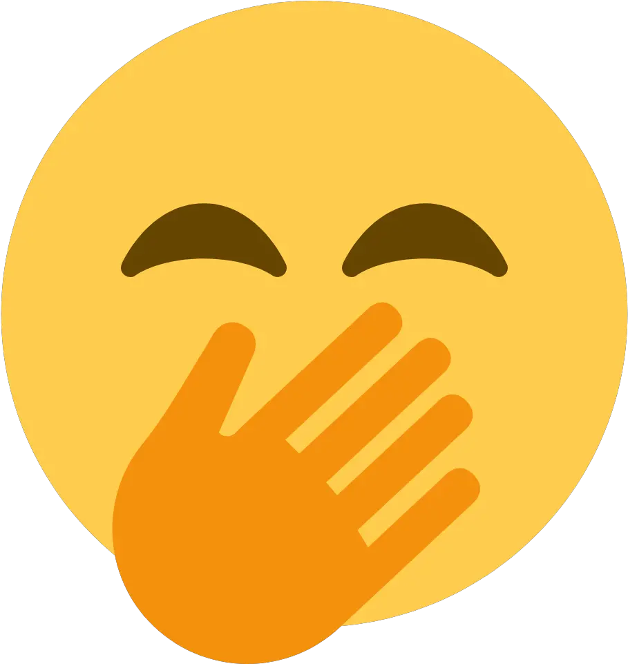 Face With Hand Over Mouth Emoji Face With Hand Over Mouth Emoji Png Embarrassed Emoji Png