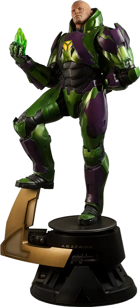 Download Lex Luthor Power Suit Statue Png