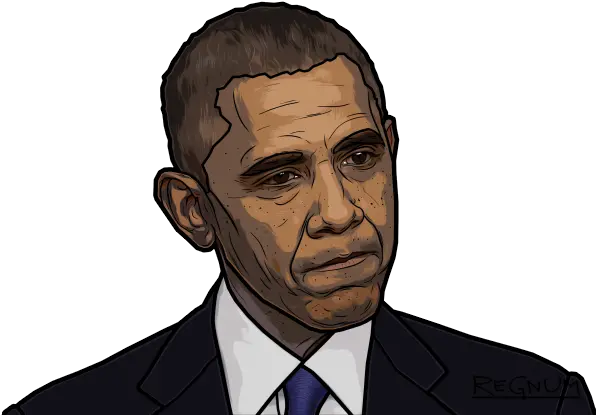 Png Obama Barack Obama Cartoon Png Obama Transparent