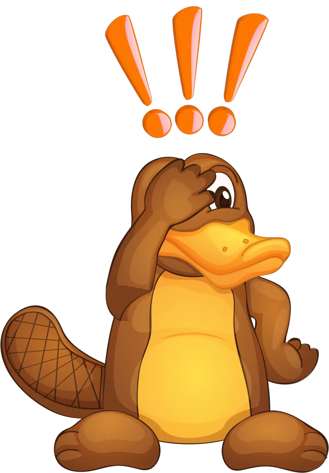 Platypus Exclamation Warrawong Wildlife Sanctuary Perry The Platypus Kiss Tail Png Platypus Png