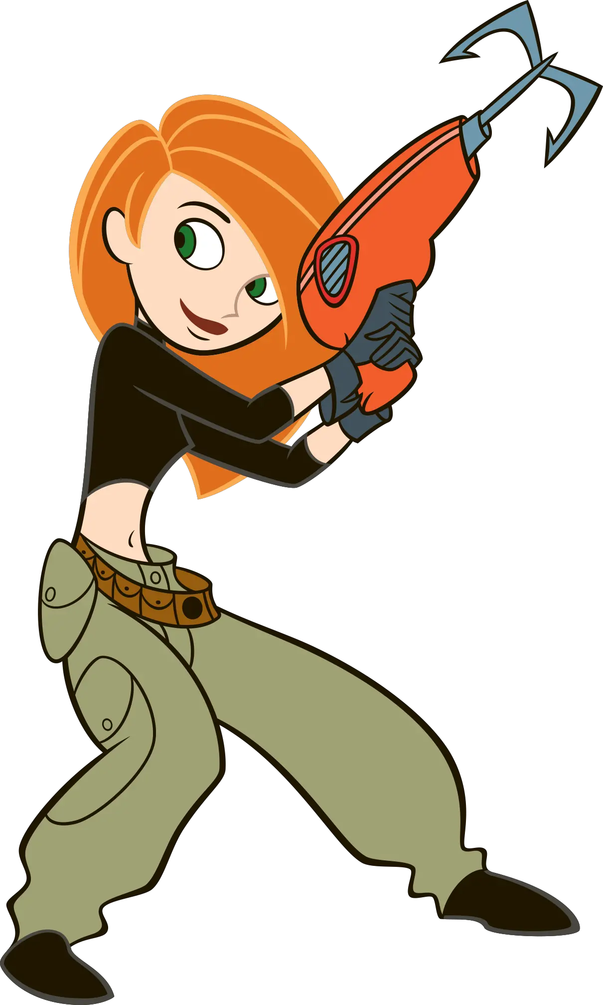 Kim Possible Grappling Hook Gun Transparent Png Stickpng Kim Possible Grappling Hook Hook Png