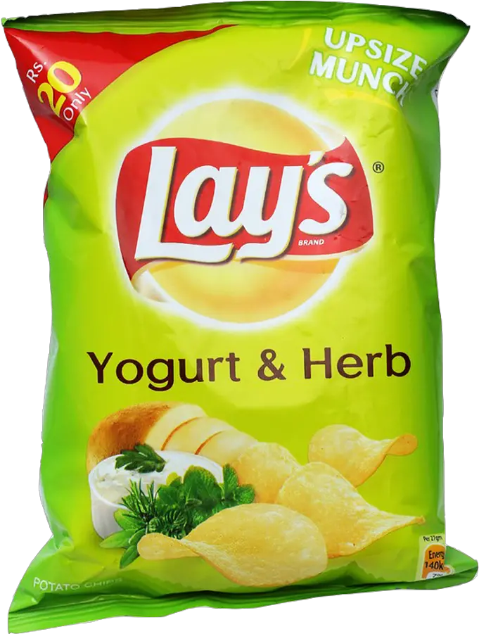 Download Hd Lays Chips Yogurt U0026 Herb 27 Gm Layu0027s Potato Solid Png Lays Chips Logo