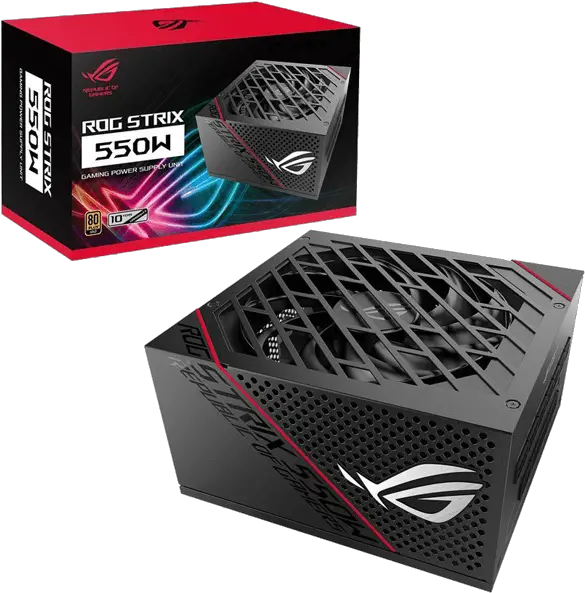 Asus Rog Strix 550 Watt Full Modular Asus Rog Strix Power Supply Png Asus Rog Icon