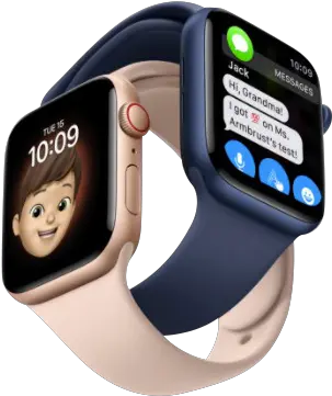Apple Watch Apple Watch Series 6 2020 Png Green Phone Icon On Apple Watch