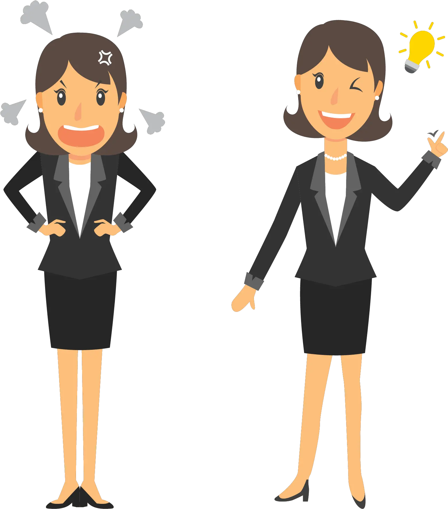 Clipart People Business Woman Business Woman Cartoon Png Business Woman Png Clipart Woman Clipart Png png