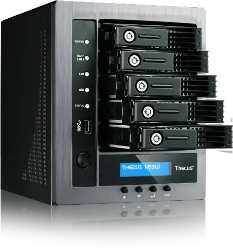 Empowering Professionals Thecus N5810 Png Nas Storage Icon